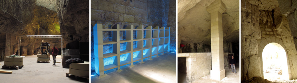 Tailleur de pierre entre Saumur et Chinon, à Saint Germain sur Vienne Tailleur de pierre entre Saumur et Chinon, à Saint Germain sur Vienne