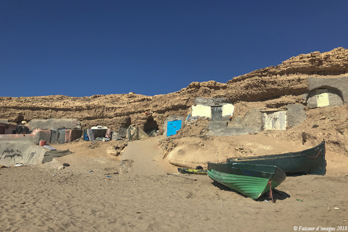 Grottes de pêcheurs au Maroc : Laftès Grottes de pêcheurs au Maroc : Laftès