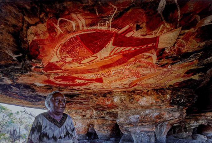 Portrait de Jawoyn Elder, Margaret Katherine 2015 John Gollings, tous droits réservès Portrait de Jawoyn Elder, Margaret Katherine 2015 John Gollings, tous droits réservès