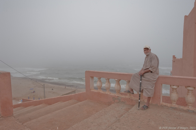 Etretat, rouge Maroc Etretat, rouge Maroc