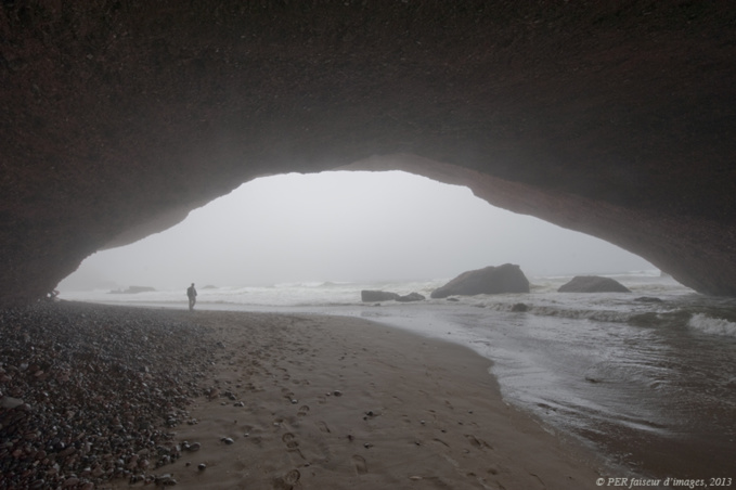 Etretat, rouge Maroc Etretat, rouge Maroc