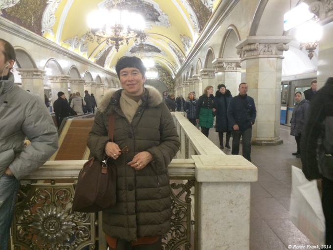 Le métro de Moscou, bons baisers de Moscou (1) Le métro de Moscou, bons baisers de Moscou (1)