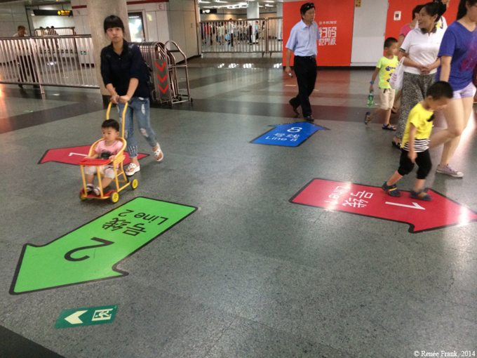 Le métro de Shanghai Le métro de Shanghai