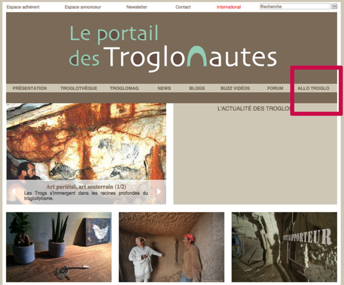 Troglonautes, les nouveautés Troglonautes, les nouveautés