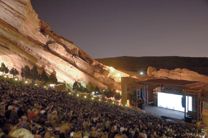 Red Rocks pour rock stars... Red Rocks pour rock stars...