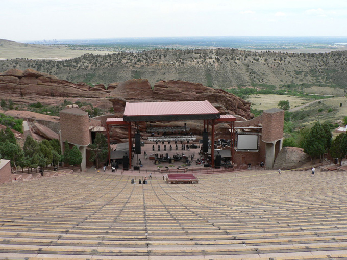 Red Rocks pour rock stars... Red Rocks pour rock stars...