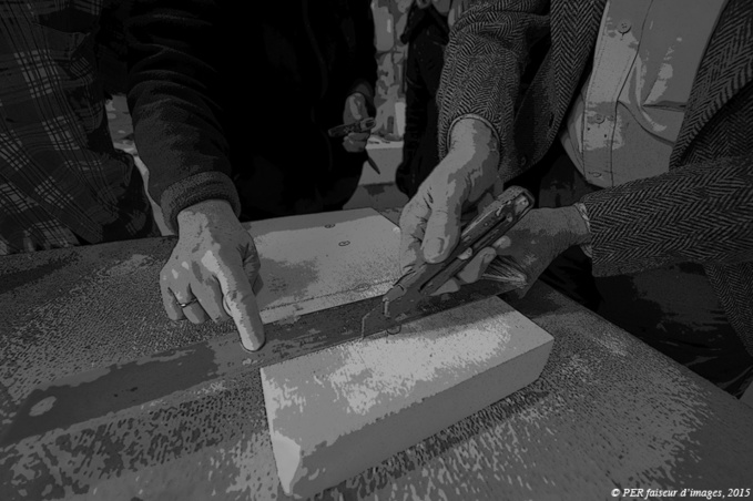Jean-Claude Gazeau, portrait à main levée. Jean-Claude Gazeau, portrait à main levée.