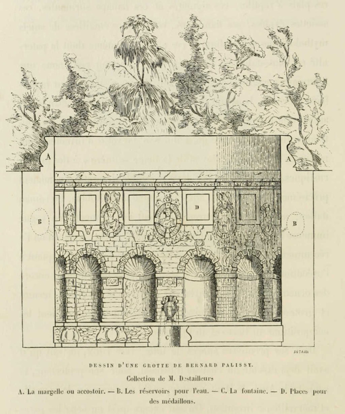 La grotte rustique de Bernard Palissy La grotte rustique de Bernard Palissy