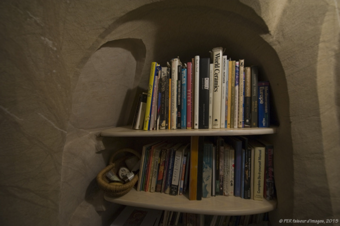 Habitat semi enterré et troglo au Nouveau Mexique Habitat semi enterré et troglo au Nouveau Mexique