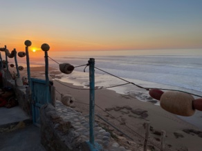 dernier coucher de soleil à l'Atlantic Troglo dernier coucher de soleil à l'Atlantic Troglo