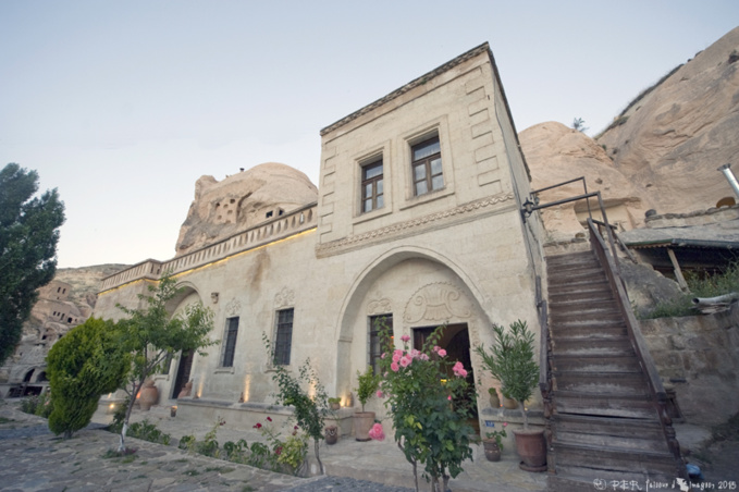 Hôtel troglo en Cappadoce : le Village Cave hotel à Cavusin (3/3) Hôtel troglo en Cappadoce : le Village Cave hotel à Cavusin (3/3)