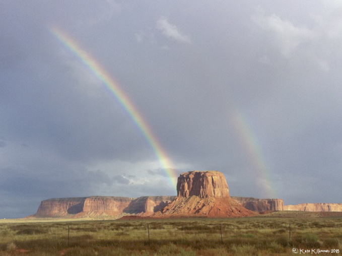 Une trooïenne à Monument Valley Une trooïenne à Monument Valley
