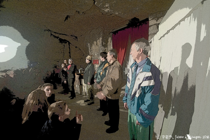 Les Troglos s’emballent dans les Vieux Draps Les Troglos s’emballent dans les Vieux Draps